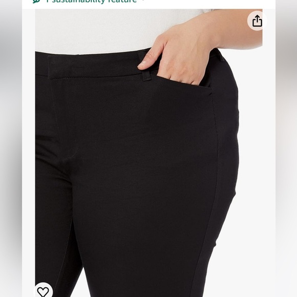 Amazon‎ Essentials Women's Skinny Ankle Pant Size 14 - Picture 3 of 11
